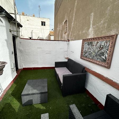 Apartamento Con Terraza Centrico Moderno Nuevo Madrid Luaran gambar