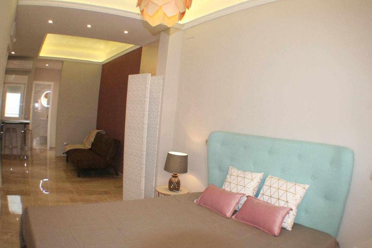Apartamento Con Terraza Centrico Moderno Nuevo Madrid Luaran gambar