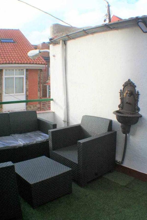 Apartamento Con Terraza Centrico Moderno Nuevo Madrid Luaran gambar